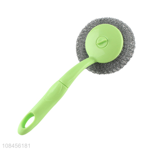 Latest design long handle pot brush dish brush for cleaning tools