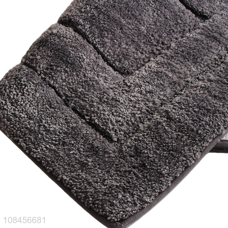 New arrival soft comfortable polyester floor mat for household