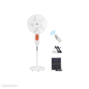 Latest products solar energy mini electric fan for household