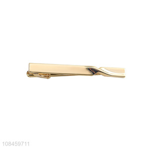 Popular products men simple tie clips collar pins