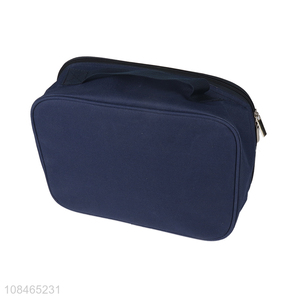 Wholesale large capacity waterproof cosmetic makeup case with handle