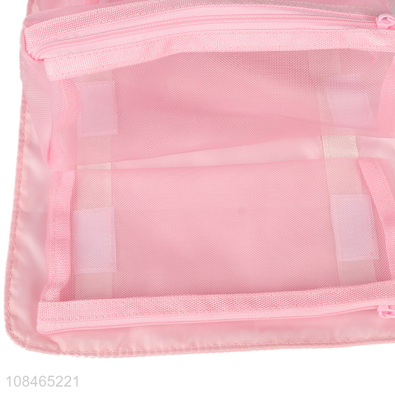 Wholesale portable waterproof cosmetic bag professional makeup bag