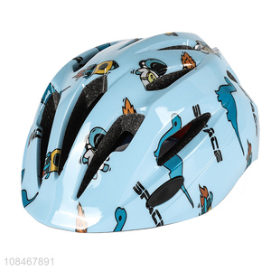 Wholesale cute lightweight adjustable kids cycling helmet toddler bike helmet