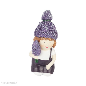 New products resin craft resin figurine for home and garden <em>decoration</em>