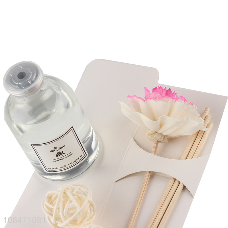 Wholesale from china fire less reed diffuser perfume set