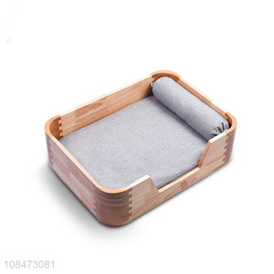 Top products wooden pets supplies cats nest bed for sale