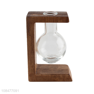 Wholesale price glass hydroponic vase home desktop decorations