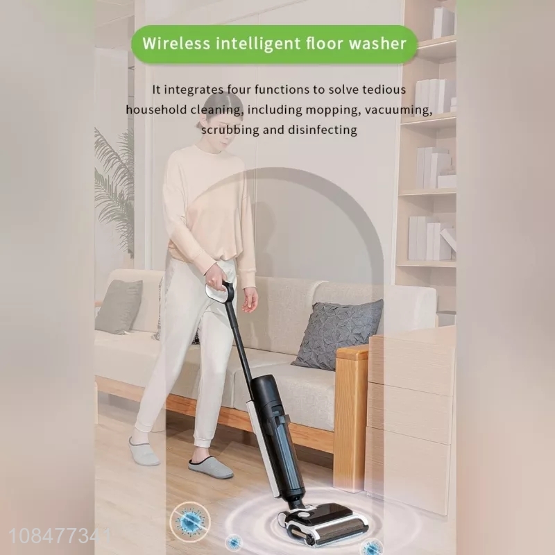 Wholesale rechargeable cordless wet & dry vacuum cleaner floor washer for floor carpet cleaning