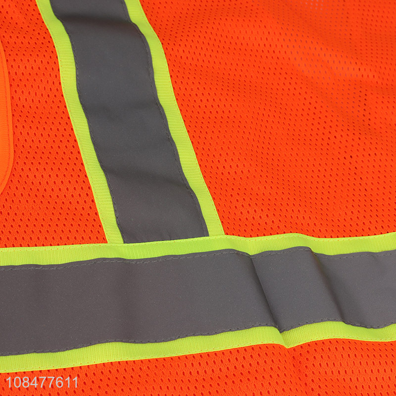 Good quality high visibility security jacket safety reflective vest