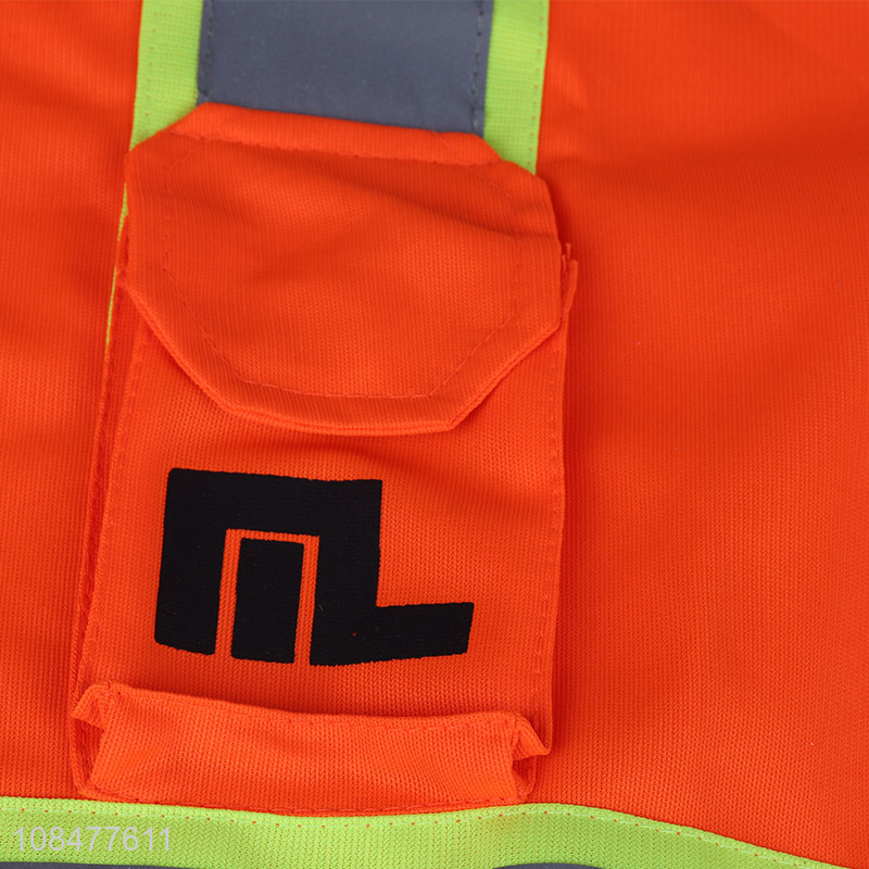 Good quality high visibility security jacket safety reflective vest