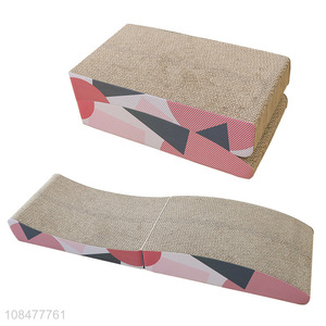 Wholesale from china foldable pets supplies cat scratching board