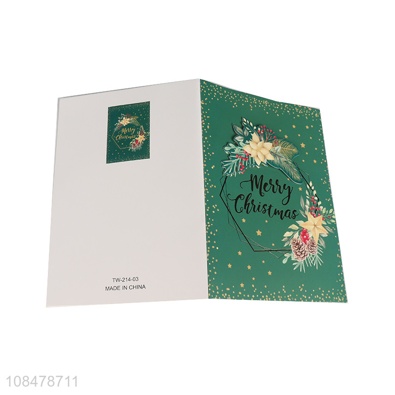 Wholesale beautiful Christmas greeting cards winter holiday cards