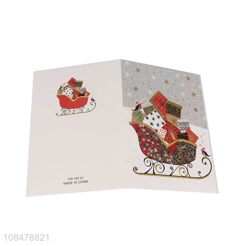 New arrival holiday cards musical greeting cards for Christmas