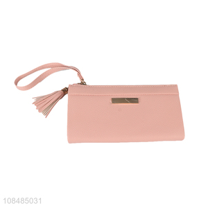 Good quality pu leather wristlet handbag large <em>wallet</em> for <em>women</em>