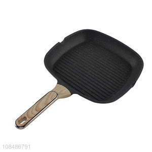 Latest products aluminum nonstick grilling pan for breakfast