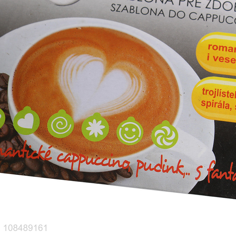 China products creative coffee art stencils for decoration