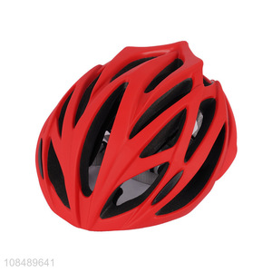 Hot selling outdoor breathable lighweight adjustable adults bike helmet