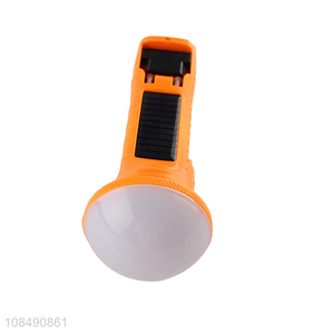 Wholesale multi-function solar powered rechargeable led <em>flashlight</em> for outdoors