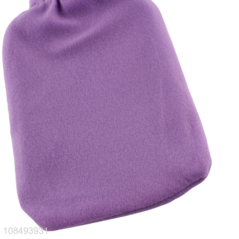 High quality 2L empty rubber hot water bag for neck & should pain relief