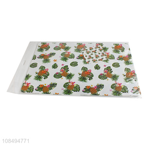 Wholesale custom kitchen table decorations 2 placemats and 2 coasters set