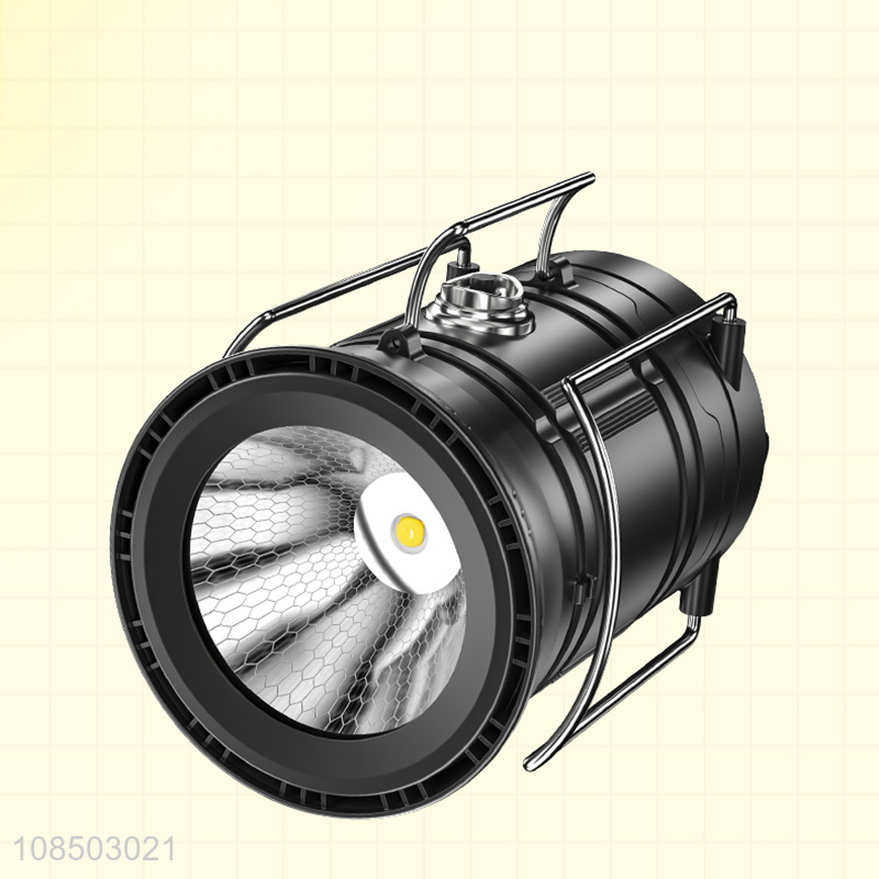 Wholesale AAA battery operated led cob camping light portable super bright emergency light