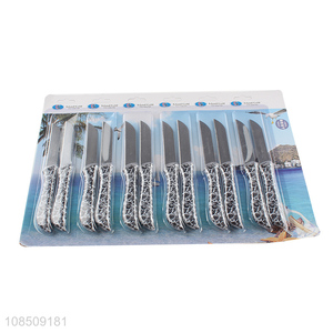 Hot sale stainless steel durable kitchen knife set wholesale