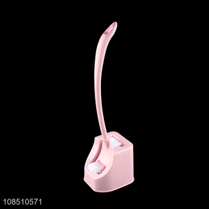 Top quality pink plastic toilet brush cleaning brush for sale