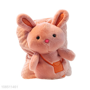 <em>Hot</em> sale cute 3D cartoon rabbit cover eletric <em>hot</em> <em>water</em> <em>bag</em> for women girls