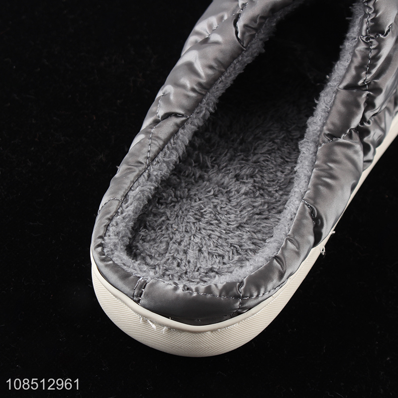 Wholesale women winter warm comfortable anti-slip house slippers slides