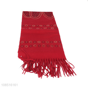 New arrival autumn winter polyester <em>scarf</em> shawl for women