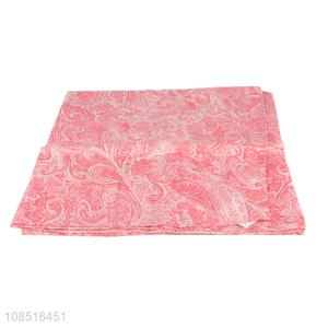 Recent design paisley print polyester <em>scarf</em> summer thin shawl