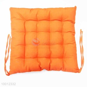 Wholesale Orange Square Canvas Seat Cushion