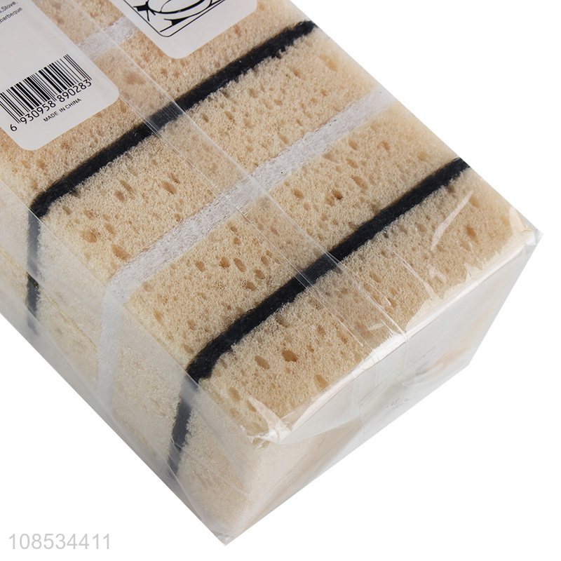 New style kitchen easy to cleaning sponge scouring pad