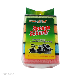 Wholesale from china cleaning tool kitchen cleaning sponge <em>scouring</em> <em>pad</em>