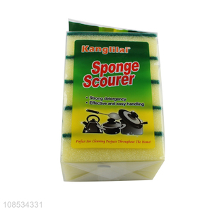 Latest design strong detergency sponge <em>scouring</em> <em>pad</em> for sale