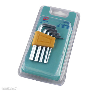 China wholesale hex key wrench set for repair tools
