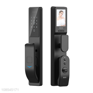 Wholesale smart locks with finger vein 3D face recognition visual intercom