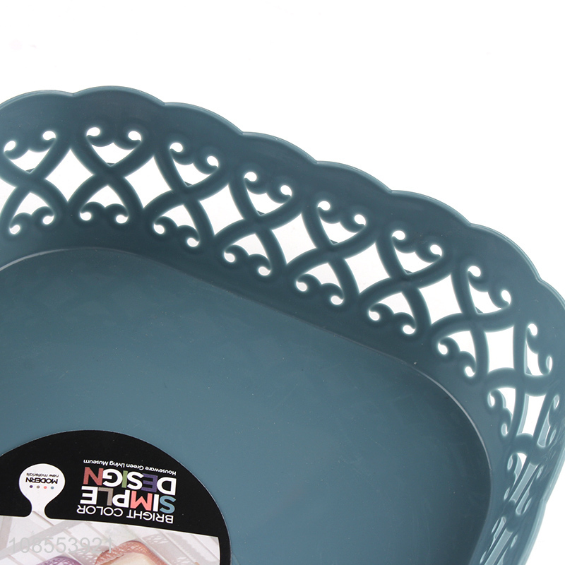 Good quality plastic storage basket for office, kitchen, bathroom