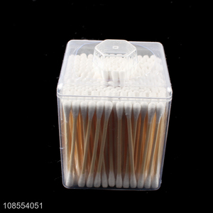 Good quality 200pcs bamboo cotton swabs natural cotton buds
