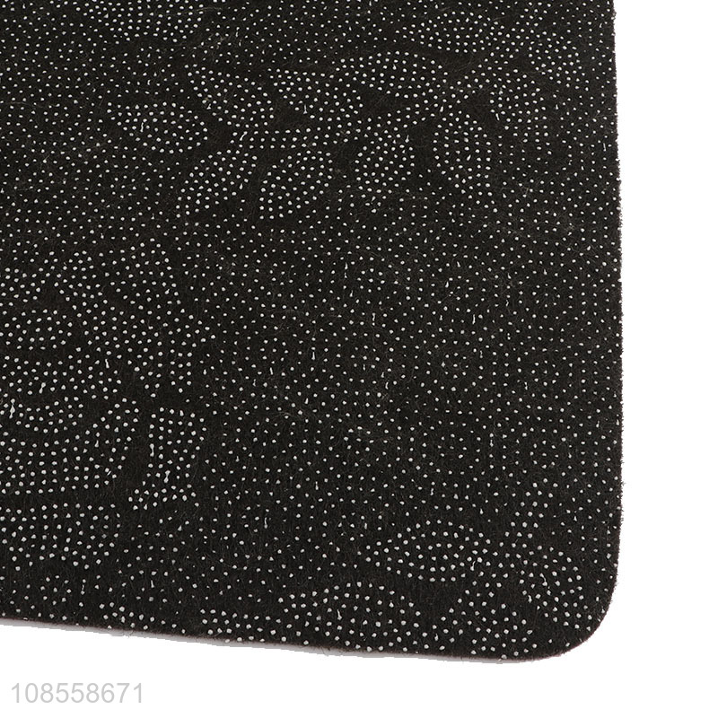 Factory wholesale non-slip 3D printing floor mat washable door mat