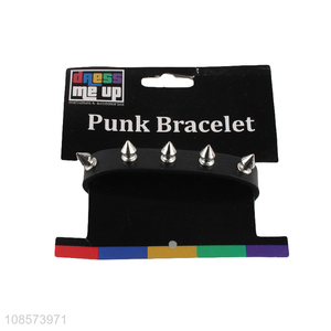 Factory price fashion jewelry punk <em>bracelet</em> for decoration