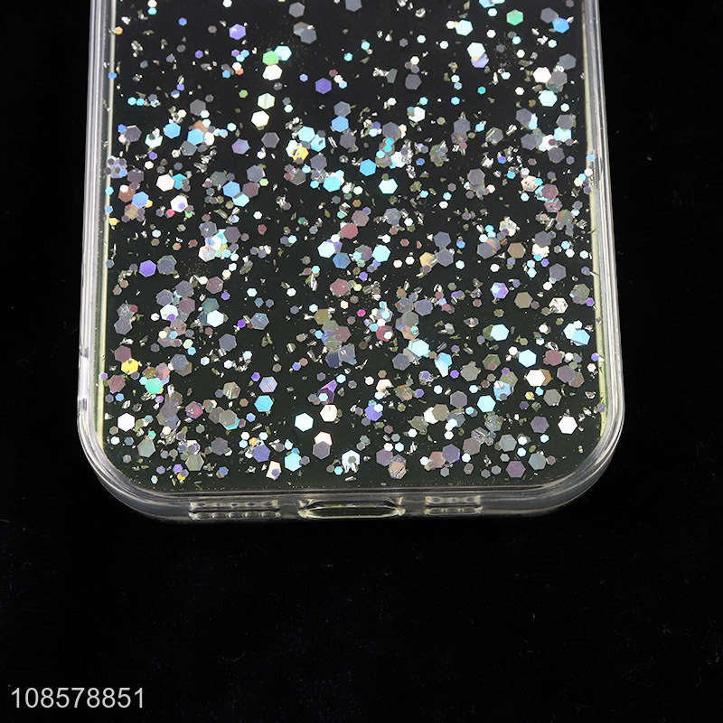 Hot selling glitter mobile phone shell custom cell phone case