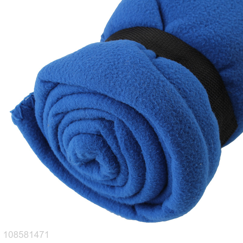 High quality soft fleece blanket for outdoor camping and travel