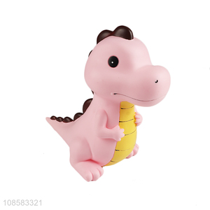 Wholesale cute dinosaur money box coin bank for kids children