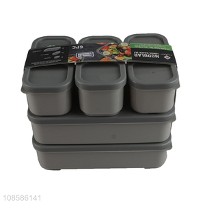 Good selling plastic portable lunch box snack storage box wholesale