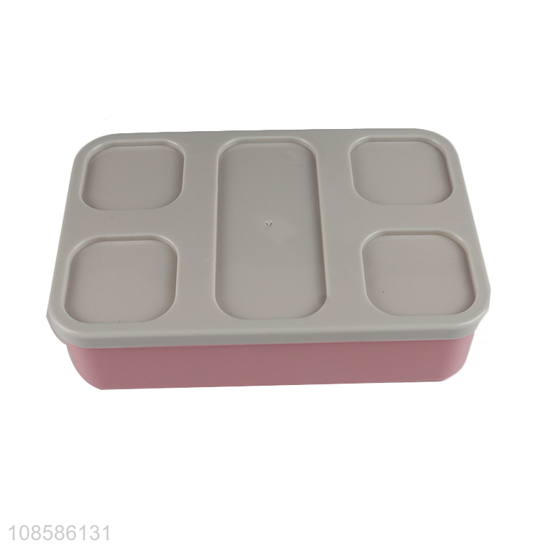 Yiwu market 4pieces plastic storage box lunch box snack box for sale