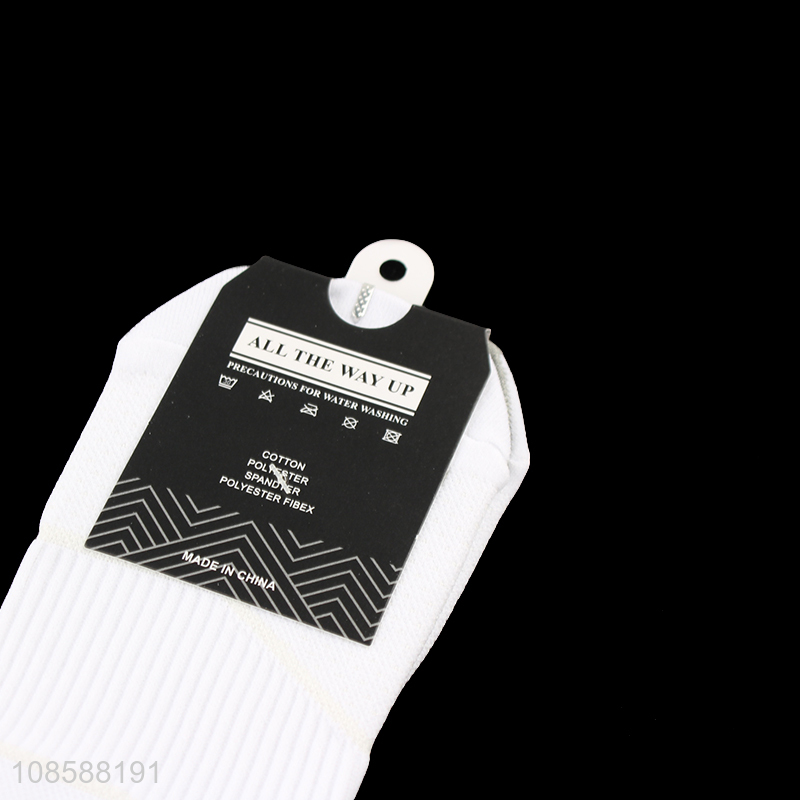 Promotional men's socks breathable fast drying athletic running socks