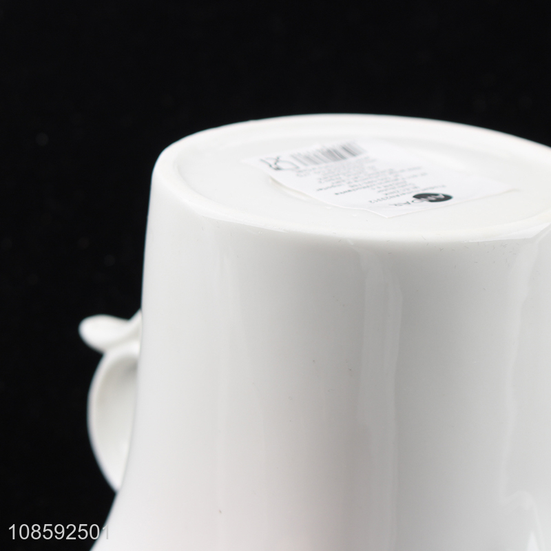 Factory supply ceramic porcelain milk jug pot sauce boat