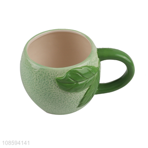 Factory supply creative lemon shaped <em>ceramic</em> <em>cup</em> coffee mug