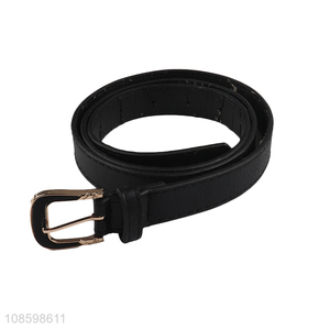 China wholesale black women pu <em>belt</em> adjustable waist <em>belt</em>